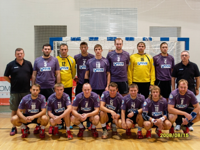 Команда гандбольного клуба Машека. Сезон 2008-2009